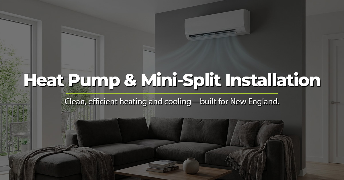 Heat Pump & MiniSplit Installation in Massachusetts Viridis Energy