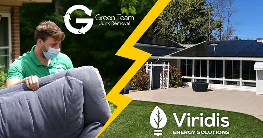The Green Alliance: Green Team Junk Removal & Viridis Energy in Massachusetts