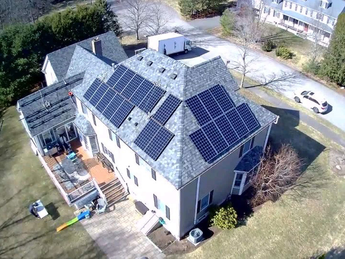 Solar Installation in Medfield, MA