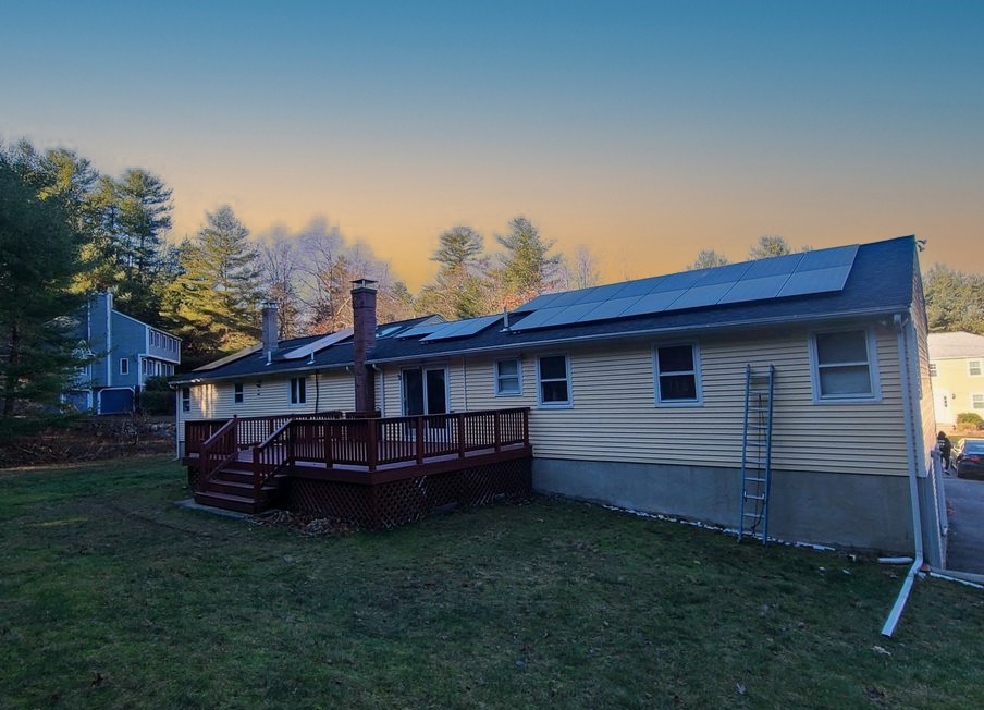 Solar Installation in Westford, MA