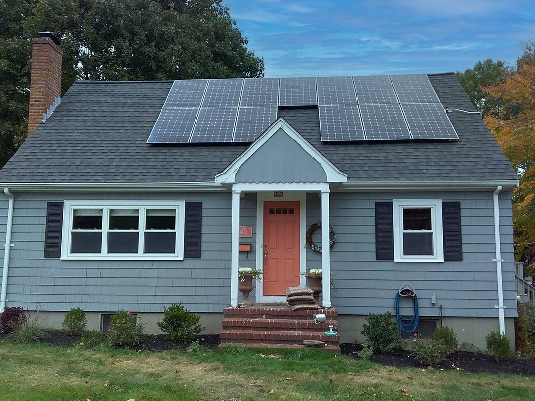 Solar Installation in Walpole, MA Solar Installation in Walpole, MA