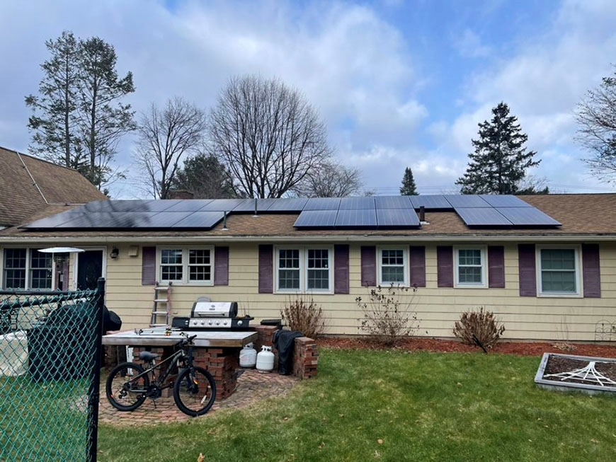 Solar Installation in Andover, MA Solar Installation in Andover, MA