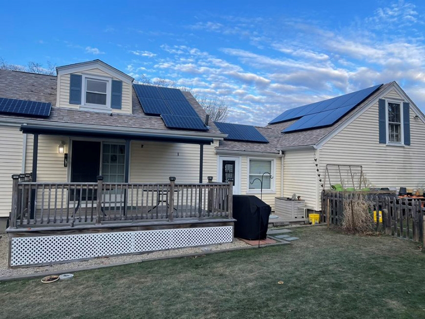 Solar Installation in Fall River, MA Solar Installation in Fall River, MA