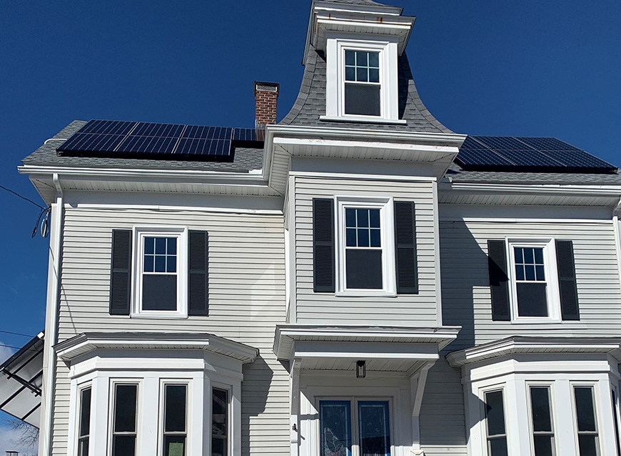 Solar Installation in Melrose, MA Solar Installation in Melrose, MA