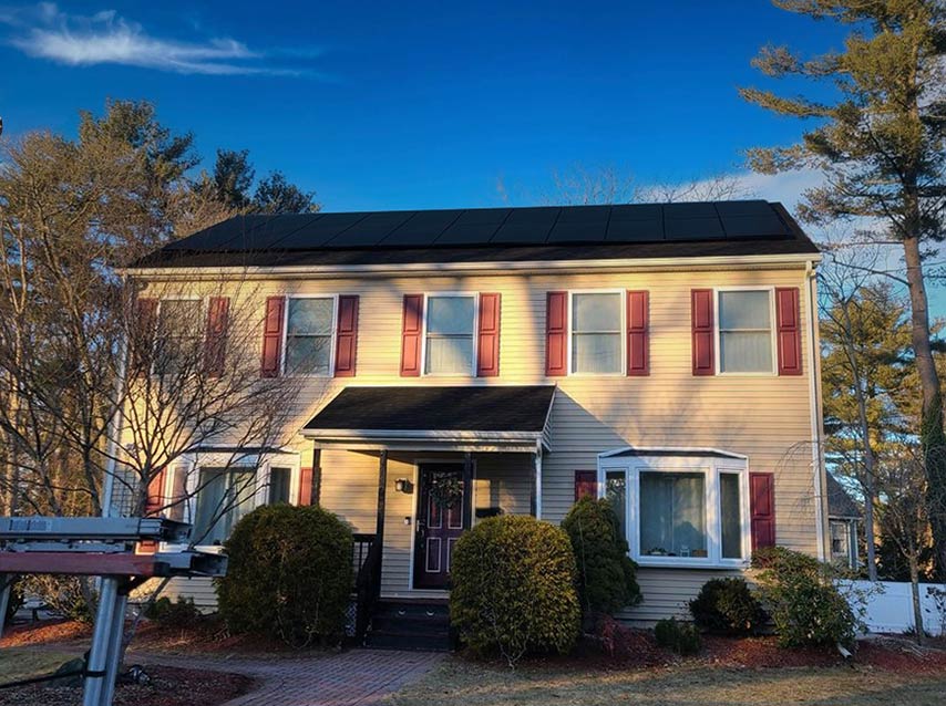 Solar Installation in Natick, MA Solar Installation in Natick, MA