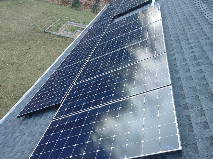 Solar Installation in Weston, MA Solar Installation in Weston, MA