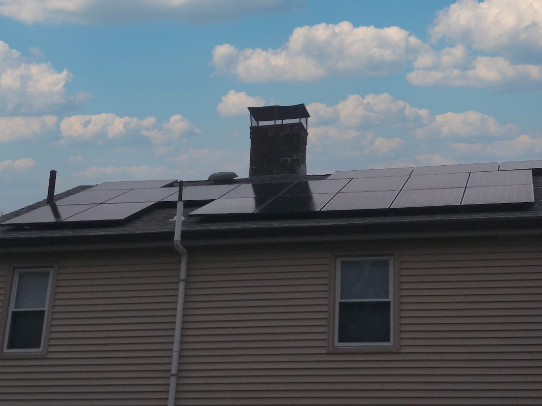 Solar Installation in Newton, MA Solar Installation in Newton, MA