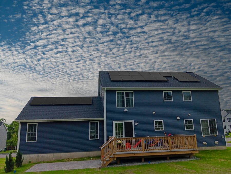 Solar Installation in Dracut, MA Solar Installation in Dracut, MA