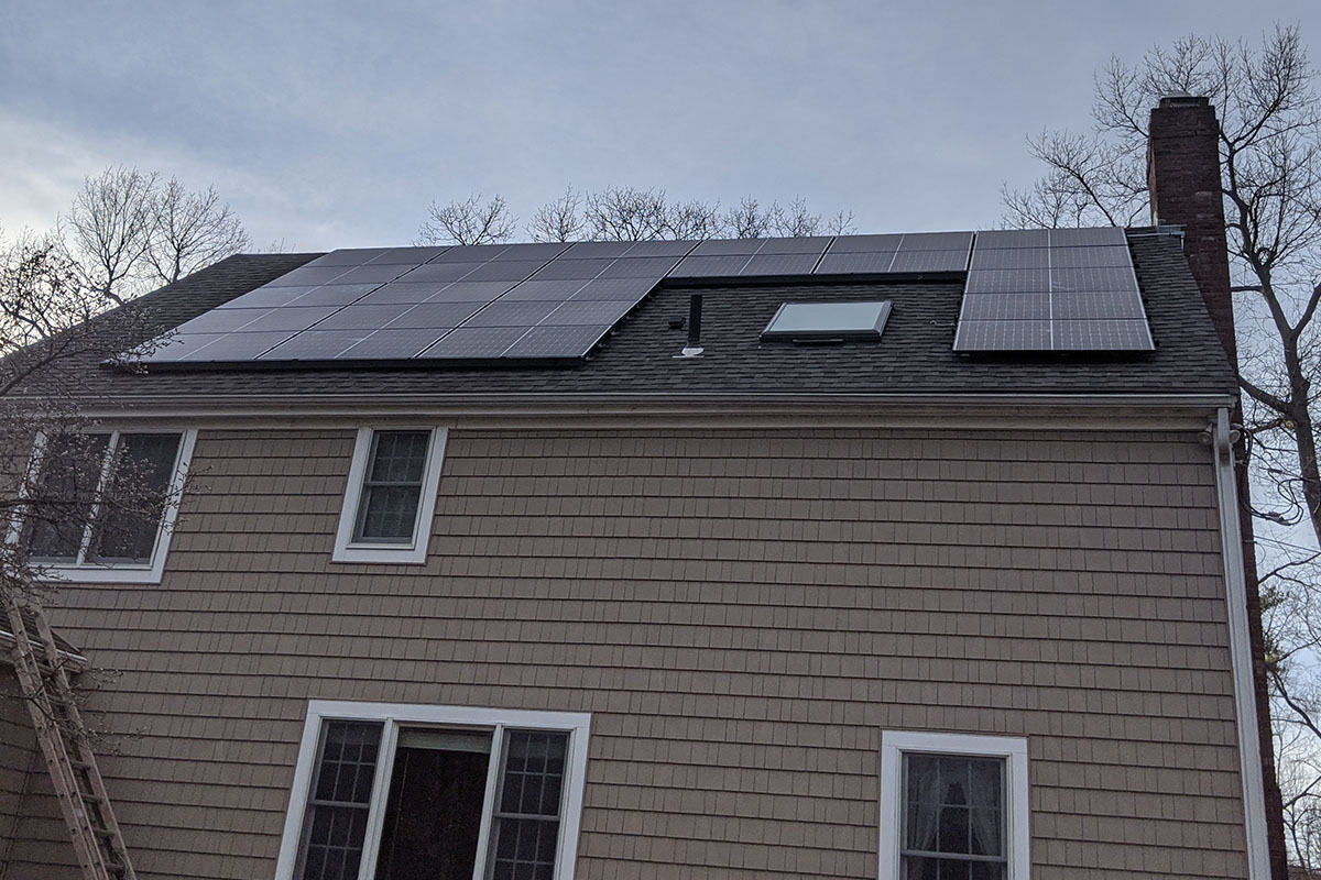 Solar Installation in Lynnfield, MA