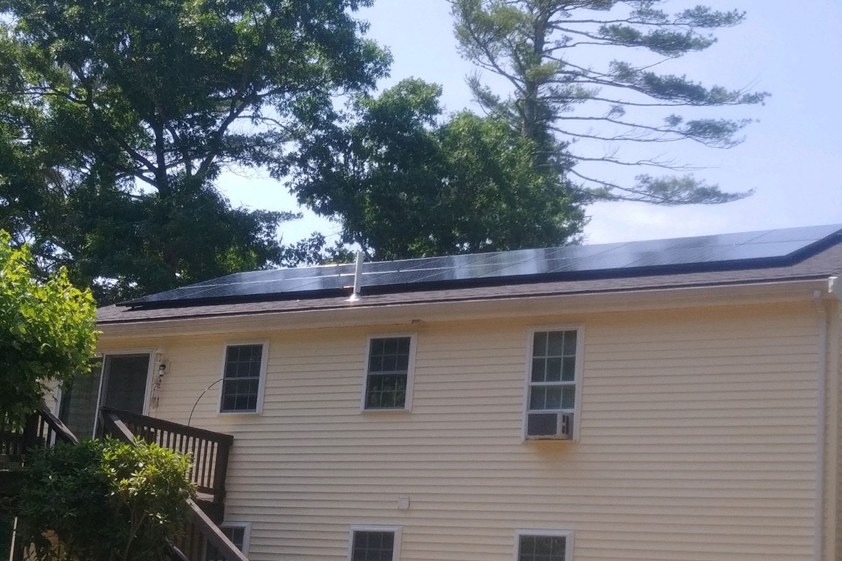 Solar Installation in Carver, MA Solar Installation in Carver, MA