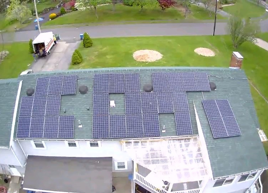 Solar Installation in Canton, MA Solar Installation in Canton, MA