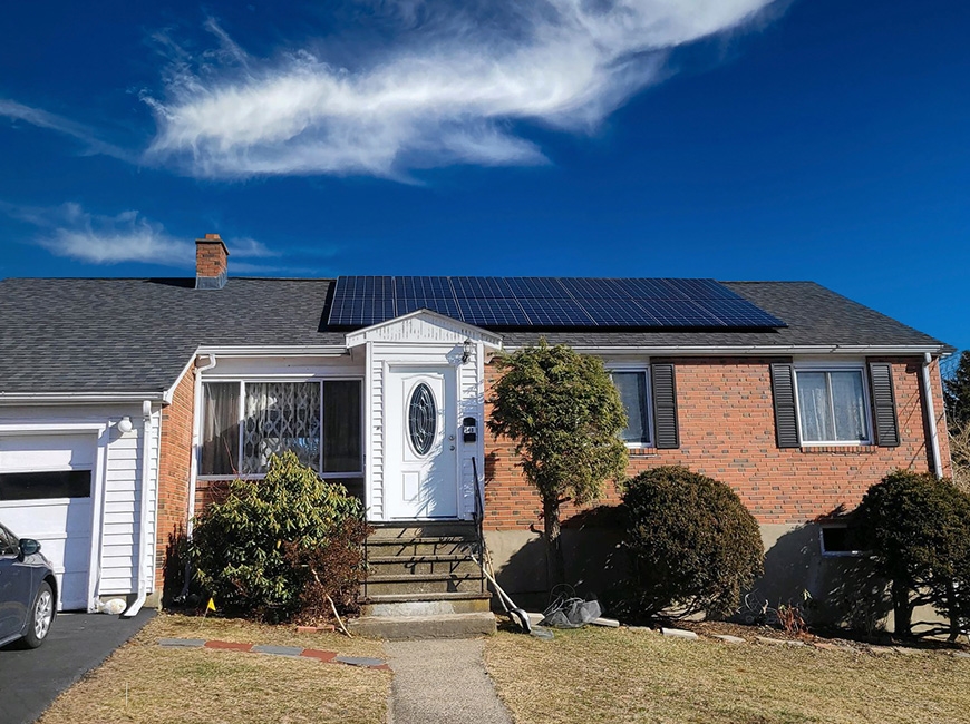 Solar Installation in Waltham, MA