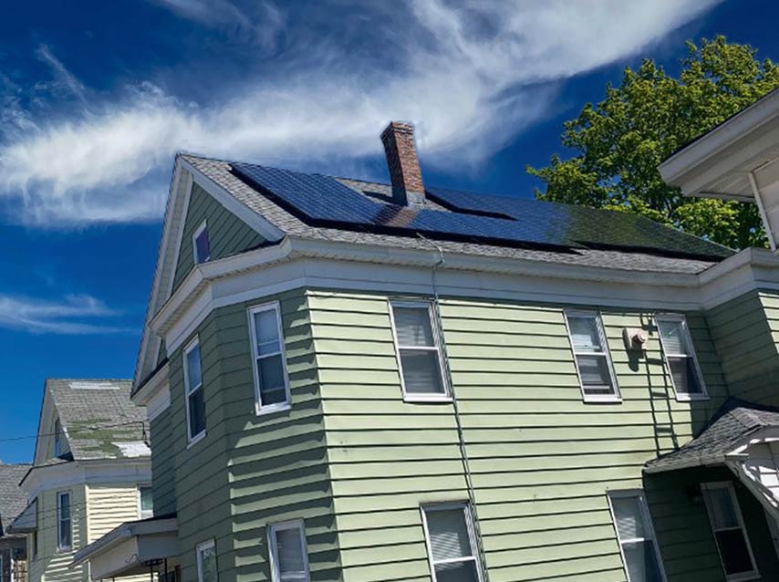 Solar Installation in Lowell, MA Solar Installation in Lowell, MA