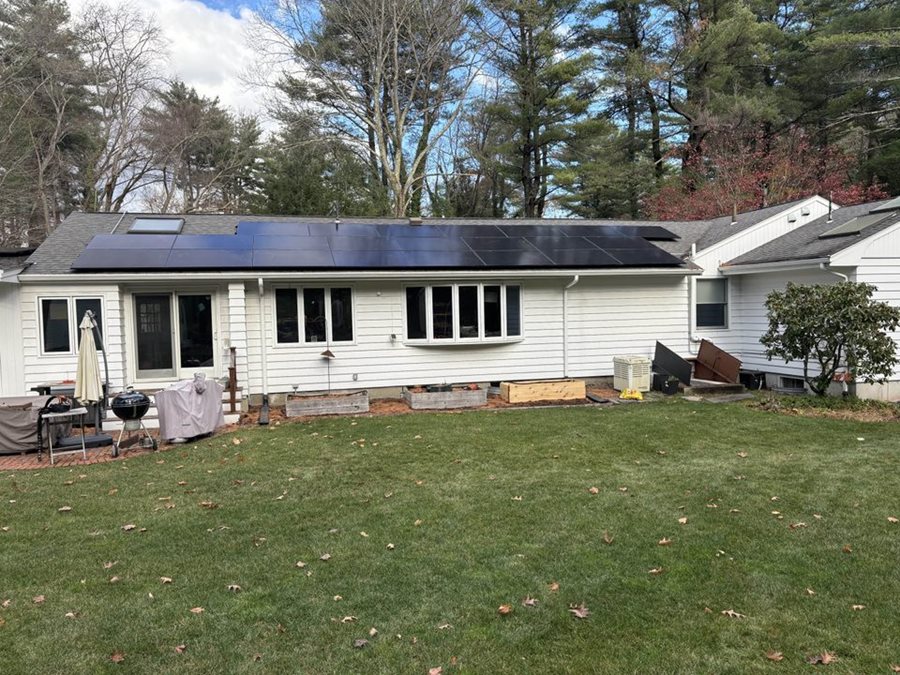 Solar Installation in Weston, MA Solar Installation in Weston, MA