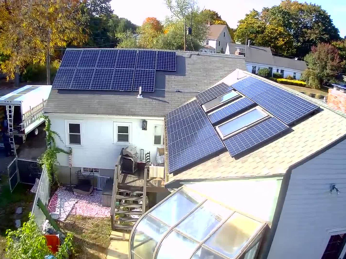 Solar Installation in Walpole, MA Solar Installation in Walpole, MA