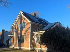 Residential Solar Install in Milton, MA