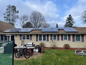 Residential Solar Install in Andover, MA