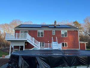 Residential Solar Install in Rehoboth, MA