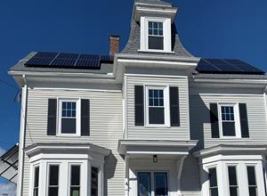 Residential Solar Install in Melrose, MA