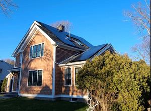 Residential Solar Install in Milton, MA