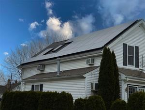Residential Solar Install in Fall River, MA