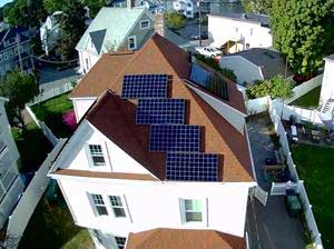 Residential Solar Install in Watertown, MA