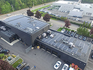 Commercial Solar Install in Norwell, MA