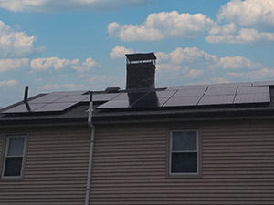 Residential Solar Install in Newton, MA