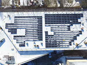 Commercial Solar Install in Canton, MA