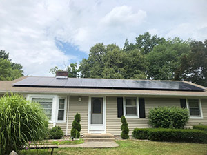 Residential Solar Install in Worcester, MA