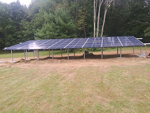 Residential Solar Install in Millbury, MA