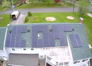 Residential Solar Install in Canton, MA