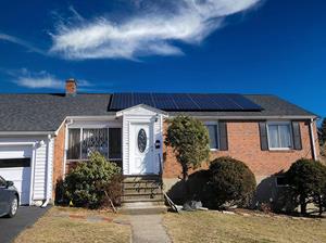 Residential Solar Install in Waltham, MA