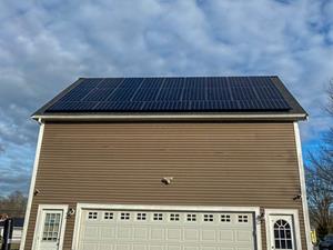 Residential Solar Install in Avon, MA