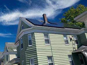 Residential Solar Install in Lowell, MA