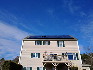 Residential Solar Install in Bridgewater, MA