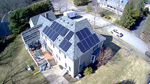 Residential Solar Install in Medfield, MA
