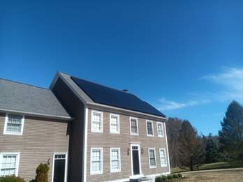 Residential Solar Install in Sutton, MA